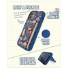image:imageSmartish iPhone 11 Pro Wallet Case  Wallet Slayer Vol 2 Slim Protective Kickstand Credit Card Holder Silk  Black Tie AffairFlirty Floral