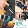 image:imageSmartish iPhone 11 Pro Wallet Case  Wallet Slayer Vol 2 Slim Protective Kickstand Credit Card Holder Silk  Black Tie AffairMore Prints