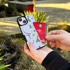image:imageSmartish iPhone 11 Pro Wallet Case  Wallet Slayer Vol 2 Slim Protective Kickstand Credit Card Holder Silk  Black Tie AffairMore Prints