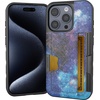 image:imageSmartish iPhone 11 Pro Wallet Case  Wallet Slayer Vol 2 Slim Protective Kickstand Credit Card Holder Silk  Black Tie AffairSpaced Out