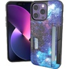 image:imageSmartish iPhone 11 Pro Wallet Case  Wallet Slayer Vol 2 Slim Protective Kickstand Credit Card Holder Silk  Black Tie AffairSpaced Out