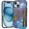 image:imageSmartish iPhone 11 Pro Wallet Case  Wallet Slayer Vol 2 Slim Protective Kickstand Credit Card Holder Silk  Black Tie AffairSpaced Out