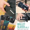 image:imageSmartish iPhone 11 Pro Wallet Case  Wallet Slayer Vol 2 Slim Protective Kickstand Credit Card Holder Silk  Black Tie AffairStriped Up