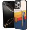 image:imageSmartish iPhone 11 Pro Wallet Case  Wallet Slayer Vol 2 Slim Protective Kickstand Credit Card Holder Silk  Black Tie AffairStriped Up