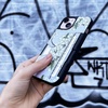 image:imageSmartish iPhone 11 Pro Wallet Case  Wallet Slayer Vol 2 Slim Protective Kickstand Credit Card Holder Silk  Black Tie AffairVery Cherry Blossom