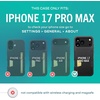 image:imageSmartish iPhone 11 Pro Wallet Case  Wallet Slayer Vol 2 Slim Protective Kickstand Credit Card Holder Silk  Black Tie AffairWalnut Woods