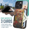 image:imageSmartish iPhone 11 Pro Wallet Case  Wallet Slayer Vol 2 Slim Protective Kickstand Credit Card Holder Silk  Black Tie AffairWildflower Fields
