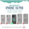 image:imageSmartish iPhone 11 Pro Wallet Case  Wallet Slayer Vol 2 Slim Protective Kickstand Credit Card Holder Silk  Black Tie AffairWildflower Fields