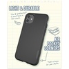 image:imageSmartish iPhone 11 Slim Case  Gripmunk Lightweight  Protective Thin Cover Silk  Black Tie Affair