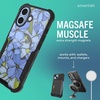 image:imageSmartish iPhone 12 Pro Max Armor Case  Gripzilla Rugged  Protective Slim Tough Grip Cover  Black Tie AffairBlue Blossoms