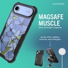 image:imageSmartish iPhone 12 Pro Max Armor Case  Gripzilla Rugged  Protective Slim Tough Grip Cover  Black Tie AffairBlue Blossoms