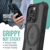 image:imageSmartish iPhone 12 Pro Max Armor Case  Gripzilla Rugged  Protective Slim Tough Grip Cover  Black Tie AffairClearly Black