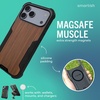 image:imageSmartish iPhone 12 Pro Max Armor Case  Gripzilla Rugged  Protective Slim Tough Grip Cover  Black Tie AffairWalnut Woods