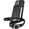 image:imageSmartish iPhone 1212 Pro Crossbody Case for Women  Dancing Queen PurseClutch with Detachable Strap amp Card Holder  Stiletto BlackSilverStiletto BlackSilver