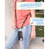 image:imageSmartish iPhone 1212 Pro Crossbody Case for Women  Dancing Queen PurseClutch with Detachable Strap amp Card Holder  Stiletto BlackSilverStiletto BlackGold