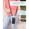 image:imageSmartish iPhone 1212 Pro Crossbody Case for Women  Dancing Queen PurseClutch with Detachable Strap amp Card Holder  Stiletto BlackSilverStiletto BlackGold