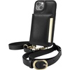 image:imageSmartish iPhone 13 Pro Crossbody Wallet Case for Women  Dancing Queen PurseClutch with Detachable Strap amp Wristlet Protective Cover with Credit Card Holder  Stiletto BlackGoldStiletto BlackGold