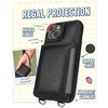 image:imageSmartish iPhone 13 Pro Crossbody Wallet Case for Women  Dancing Queen PurseClutch with Detachable Strap amp Wristlet Protective Cover with Credit Card Holder  Stiletto BlackGoldStiletto Black  Gunmetal