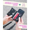 image:imageSmartish iPhone 13 Pro Crossbody Wallet Case for Women  Dancing Queen PurseClutch with Detachable Strap amp Wristlet Protective Cover with Credit Card Holder  Stiletto BlackGoldFlavor of the Month