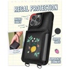 image:imageSmartish iPhone 13 Pro Crossbody Wallet Case for Women  Dancing Queen PurseClutch with Detachable Strap amp Wristlet Protective Cover with Credit Card Holder  Stiletto BlackGoldLemon Party