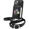 image:imageSmartish iPhone 13 Pro Crossbody Wallet Case for Women  Dancing Queen PurseClutch with Detachable Strap amp Wristlet Protective Cover with Credit Card Holder  Stiletto BlackGoldFlavor of the Month