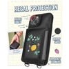image:imageSmartish iPhone 13 Pro Crossbody Wallet Case for Women  Dancing Queen PurseClutch with Detachable Strap amp Wristlet Protective Cover with Credit Card Holder  Stiletto BlackGoldLemon Party