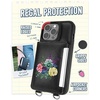 image:imageSmartish iPhone 13 Pro Crossbody Wallet Case for Women  Dancing Queen PurseClutch with Detachable Strap amp Wristlet Protective Cover with Credit Card Holder  Stiletto BlackGoldFlavor of the Month