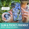 image:imageSmartish iPhone 13 Pro Max Slim Case  Gripmunk  Lightweight  Protective Thin Grip Cover  Nothin to HideBlue Blossoms MagSafe