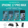 image:imageSmartish iPhone 13 Pro Max Slim Case  Gripmunk  Lightweight  Protective Thin Grip Cover  Nothin to HideBlue Blossoms MagSafe