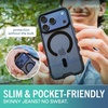image:imageSmartish iPhone 13 Pro Max Slim Case  Gripmunk  Lightweight  Protective Thin Grip Cover  Nothin to HideClearly Black MagSafe