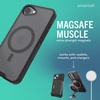 image:imageSmartish iPhone 13 Pro Max Slim Case  Gripmunk  Lightweight  Protective Thin Grip Cover  Nothin to HideClearly Black MagSafe