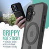 image:imageSmartish iPhone 13 Pro Max Slim Case  Gripmunk  Lightweight  Protective Thin Grip Cover  Nothin to HideClearly Black MagSafe