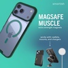 image:imageSmartish iPhone 13 Pro Max Slim Case  Gripmunk  Lightweight  Protective Thin Grip Cover  Nothin to HideClearly Green MagSafe