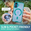 image:imageSmartish iPhone 13 Pro Max Slim Case  Gripmunk  Lightweight  Protective Thin Grip Cover  Nothin to HideClearly Green MagSafe