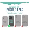 image:imageSmartish iPhone 16 Pro MagSafe Case  2Pack Screen Protectors Bundle  Gripmunk Slim amp Thin Grip Cover with Microfiber Lining for Apple iPhone 16 Pro  Striped Up