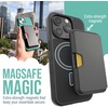 image:imageSmartish iPhone 17 Air MagSafe Case  MagSafe Wallet Bundle  Gripmunk  Side Hustle Detachable Magnetic Card Holder  Extra Strength Magnets for Apple iPhone 17 Air