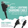 image:imageSmartish iPhone 17 MagSafe Case  USBC to USBCLightning Cable Bundle  Gripmunk  Crown Joule  Magnetic Protective Case with 100W 2in1 Charger  Black