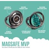 image:imageSmartish iPhone 17 Pro Max MagSafe Case  Magnetic Suction Mount Bundle  Gripmunk  WallFlower  Suction Stick On Phone Mount  Finger Grip Loop for iPhone  Extra Strength Magnets