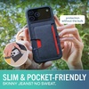 image:imageSmartish iPhone 17 Pro Max Wallet Case  Phone Grip Finger Loop  Wallet Slayer Vol 2 Slim  Protective Credit Card Holder  Pop Out Ring Kickstand for Apple iPhone 17 Pro Max  Black Tie Affair