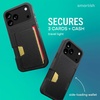 image:imageSmartish iPhone 17 Pro Max Wallet Case  Phone Grip Finger Loop  Wallet Slayer Vol 2 Slim  Protective Credit Card Holder  Pop Out Ring Kickstand for Apple iPhone 17 Pro Max  Black Tie Affair