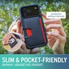 image:imageSmartish iPhone 17 Pro Wallet Case  Phone Grip Finger Loop  Wallet Slayer Vol 2 Slim  Protective Credit Card Holder  Pop Out Ring Kickstand for Apple iPhone 17 Pro  Black Tie Affair