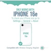 image:imageSmartish iPhone 17e16 Clear Case  2Pack Tempered Glass Screen Protector Bundle  Gripmunk  Tuff Sheet  Protective Case with Screen Protection for Apple iPhone 17e16  Black