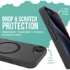 image:imageSmartish iPhone 17e16e MagSafe Case  2Pack Tempered Glass Screen Protector Bundle  Gripmunk  Tuff Sheet  Protective Magnetic Case with Screen Protection for Apple iPhone 17e16  Clear