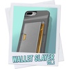 image:imageSmartish iPhone 7 Plus8 Plus Wallet Case  Wallet Slayer Vol 2 Slim Protective Kickstand Credit Card Holder for Apple iPhone 8 Plus7 Plus  Gray AreaGray Area