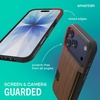 image:imageSmartish iPhone 78  SE Wallet Case  Wallet Slayer Vol 1 Slim  Protective Credit Card Holder  Drop Tested Hidden Credit Card Slot Cover for Apple iPhone 78  SE  Black Tie AffairWalnut Woods