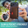 image:imageSmartish iPhone 78  SE Wallet Case  Wallet Slayer Vol 1 Slim  Protective Credit Card Holder  Drop Tested Hidden Credit Card Slot Cover for Apple iPhone 78  SE  Black Tie AffairWalnut Woods