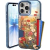 image:imageSmartish iPhone 78  SE Wallet Case  Wallet Slayer Vol 1 Slim  Protective Credit Card Holder  Drop Tested Hidden Credit Card Slot Cover for Apple iPhone 78  SE  Black Tie AffairWildflower Fields