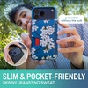 image:imageSmartish iPhone 78  SE Wallet Case  Wallet Slayer Vol 1 Slim  Protective Credit Card Holder  Drop Tested Hidden Credit Card Slot Cover for Apple iPhone 78  SE  Black Tie AffairVery Cherry Blossom