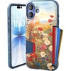 image:imageSmartish iPhone 78  SE Wallet Case  Wallet Slayer Vol 1 Slim  Protective Credit Card Holder  Drop Tested Hidden Credit Card Slot Cover for Apple iPhone 78  SE  Black Tie AffairWildflower Fields