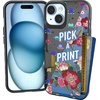 image:imageSmartish iPhone 78  SE Wallet Case  Wallet Slayer Vol 1 Slim  Protective Credit Card Holder  Drop Tested Hidden Credit Card Slot Cover for Apple iPhone 78  SE  Black Tie AffairMore Prints